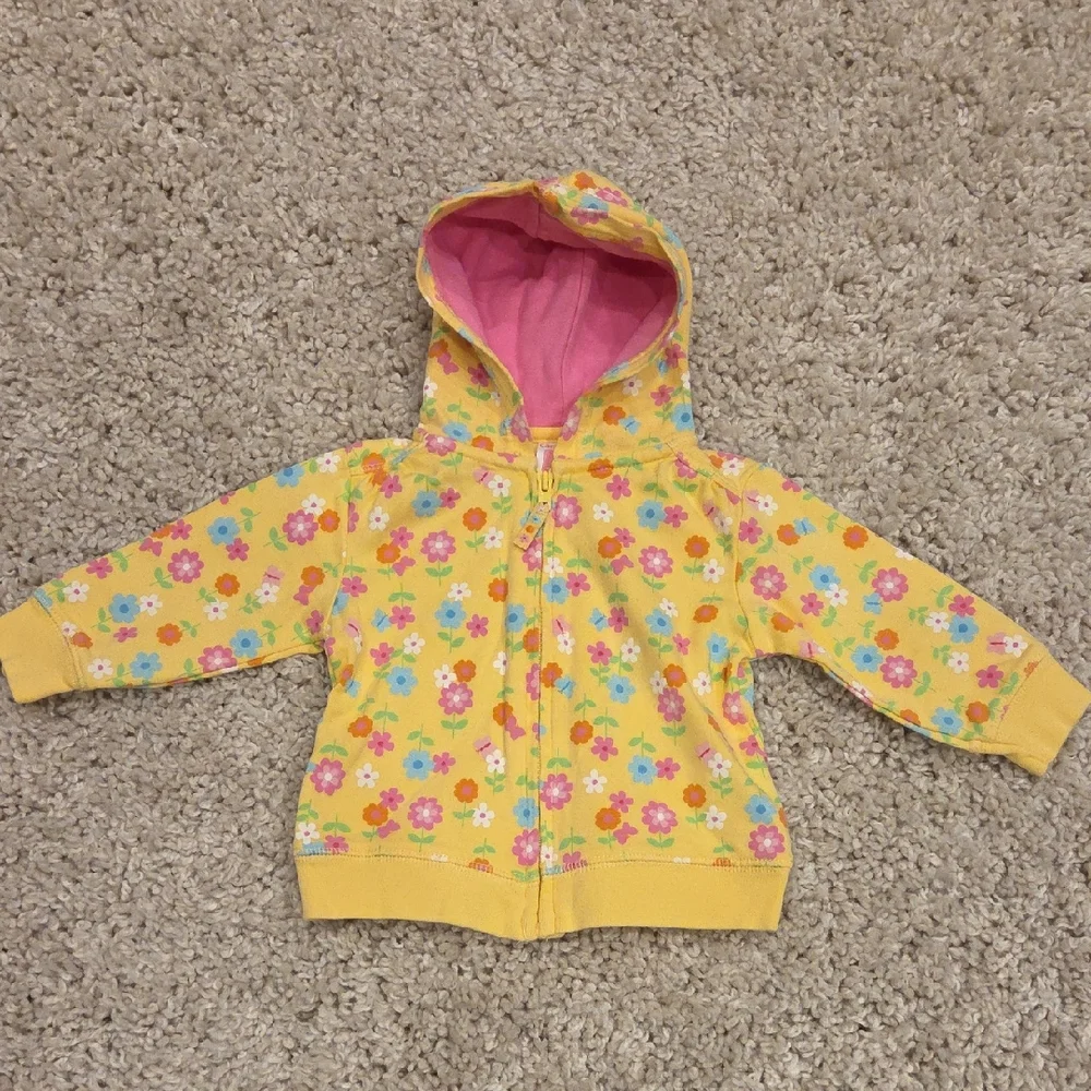 Carter's Kids Zip Up Hoodie Size 9mo